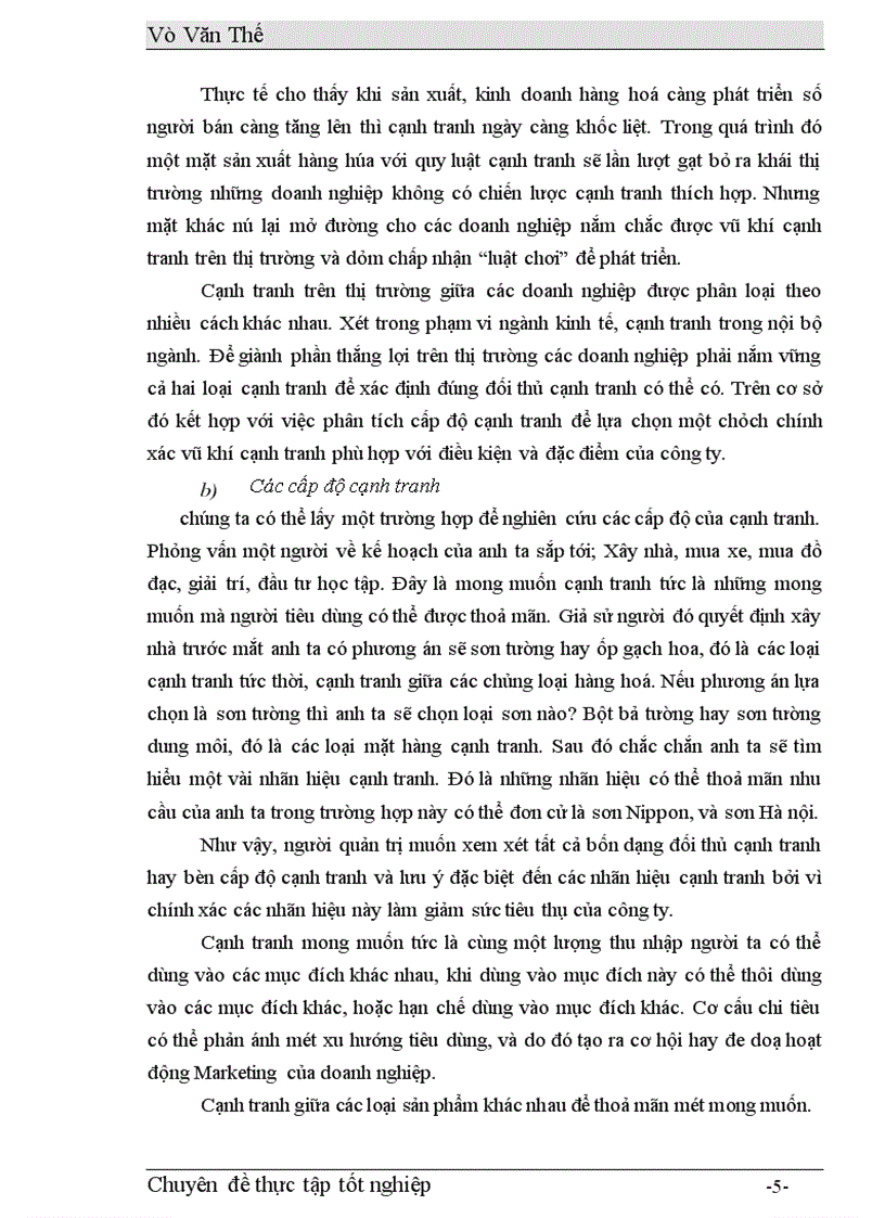 image for page Một số giải pháp Marketing nhằm nâng cao khả năng cạnh tranh của công ty Sơn Tổng Hợp Hà Nội