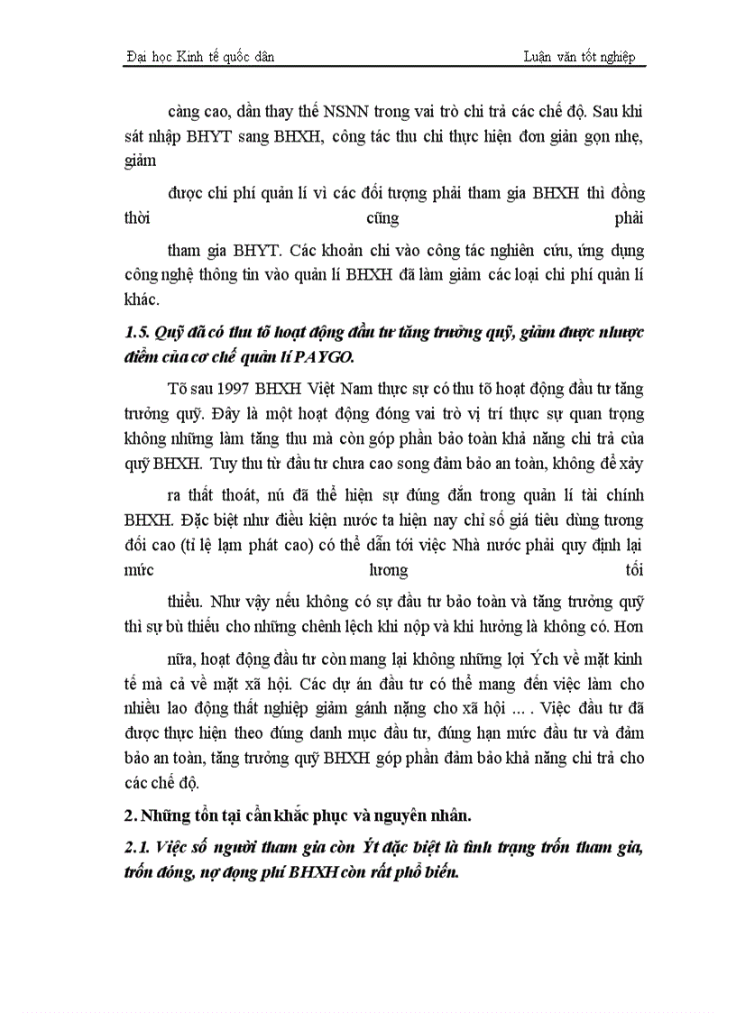 image for page Công tác quản lí tài chính BHXH Việt Nam- Thực trạng và giải pháp