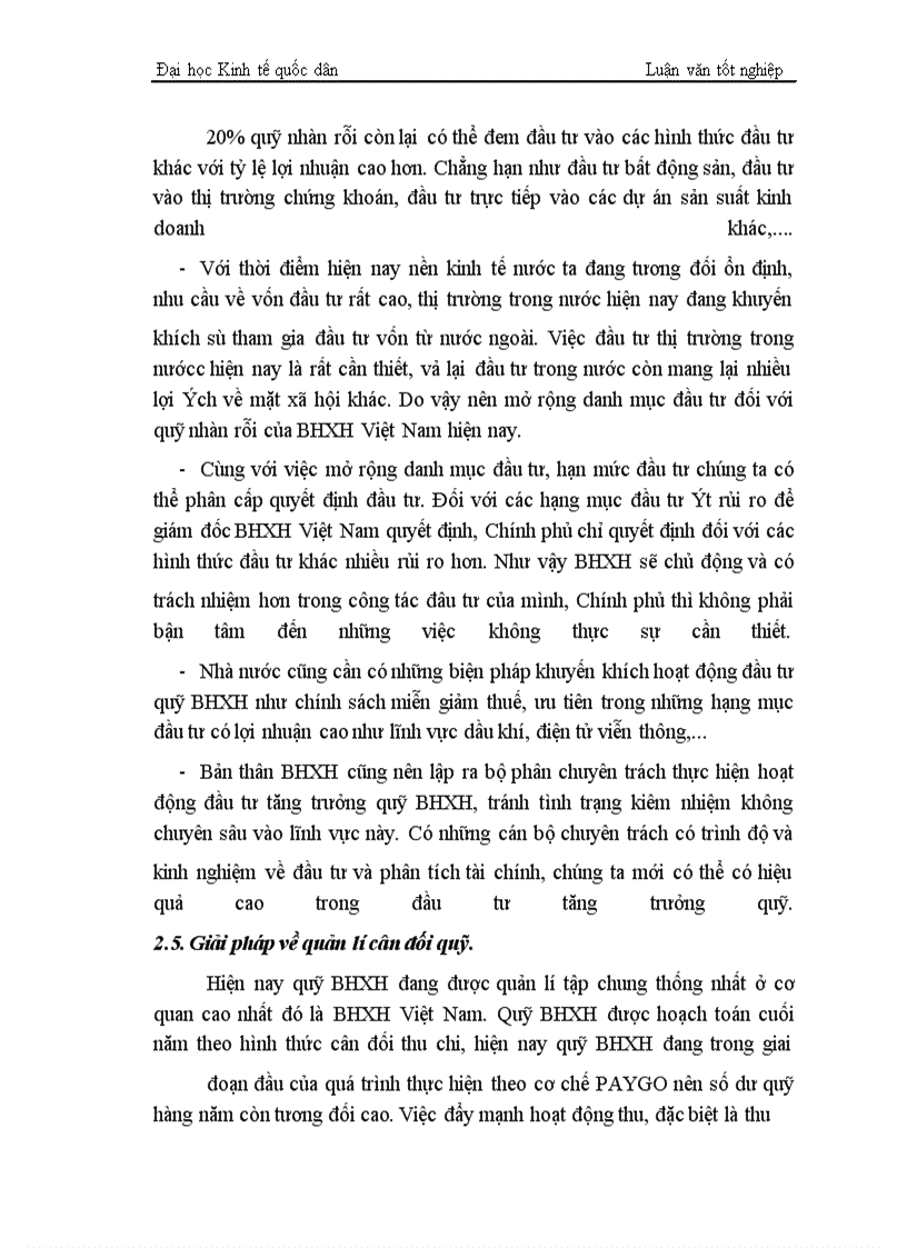 image for page Công tác quản lí tài chính BHXH Việt Nam- Thực trạng và giải pháp