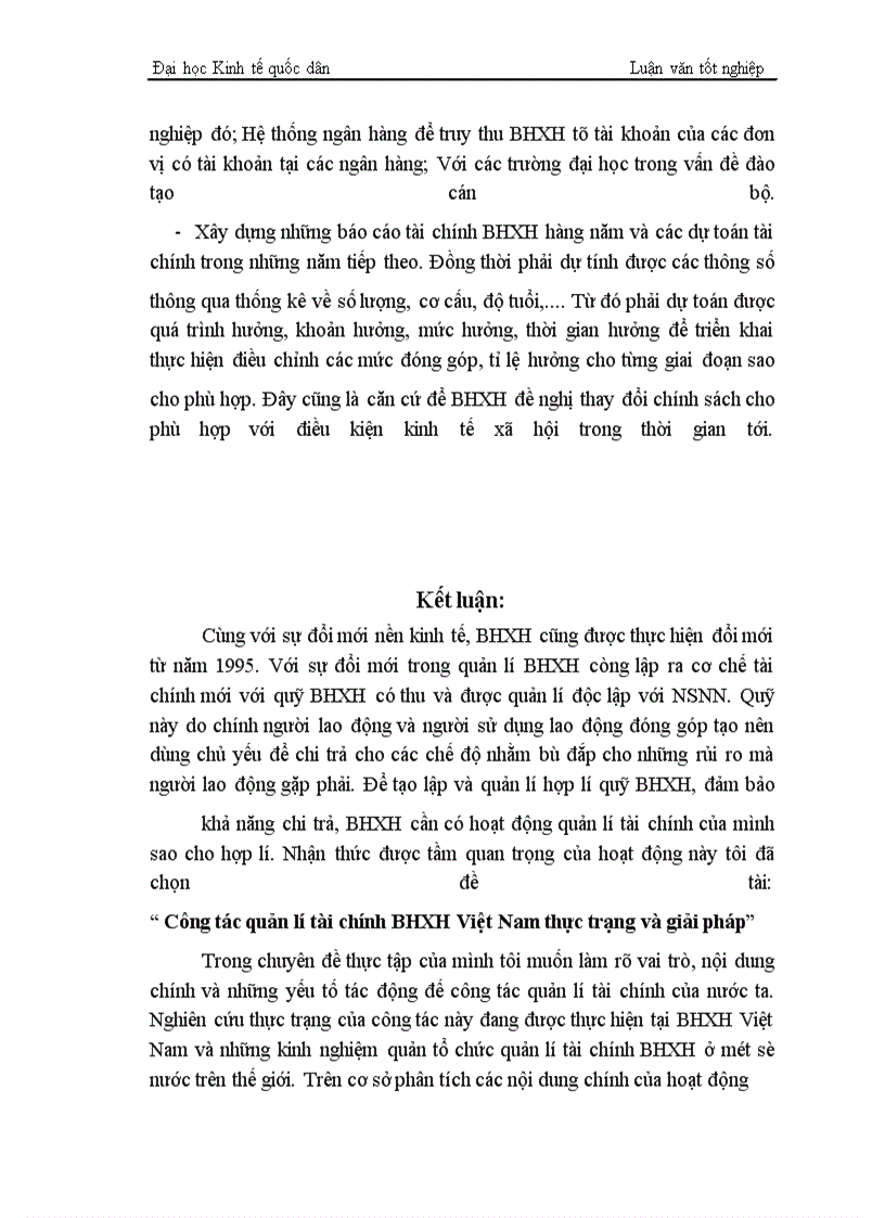 image for page Công tác quản lí tài chính BHXH Việt Nam- Thực trạng và giải pháp