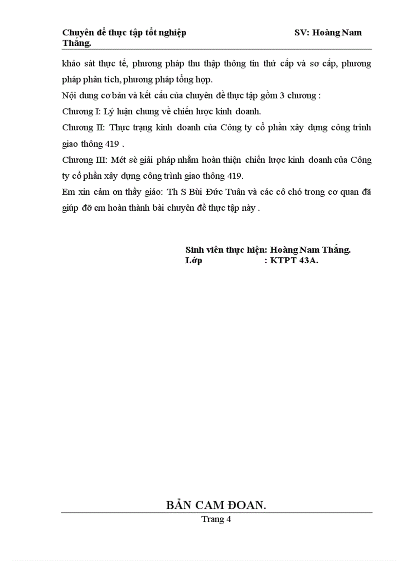 image for page Hoàn thiện chiến lược kinh doanh của Công ty cổ phần xây dựng công trình giao thông 419