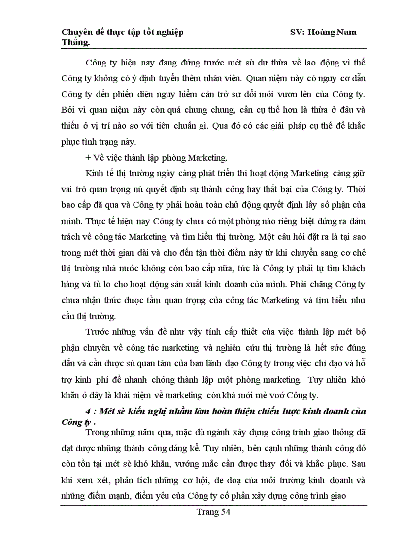 image for page Hoàn thiện chiến lược kinh doanh của Công ty cổ phần xây dựng công trình giao thông 419