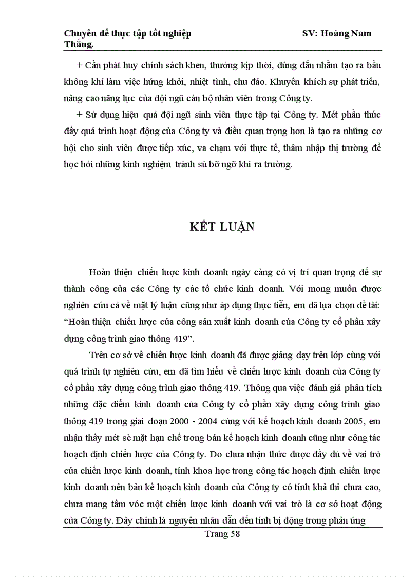 image for page Hoàn thiện chiến lược kinh doanh của Công ty cổ phần xây dựng công trình giao thông 419