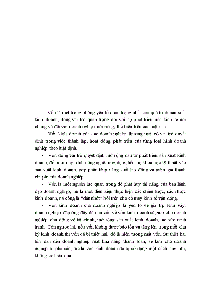 image for page Một số biện pháp nâng cao hiệu quả sử dụng vốn kinh doanh tại Công ty Tạp phẩm và bảo hộ lao động