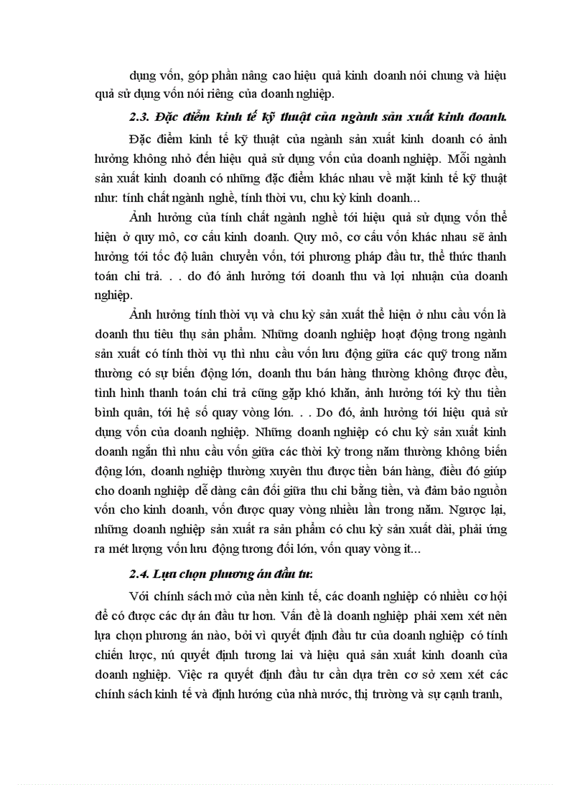 image for page Một số biện pháp nâng cao hiệu quả sử dụng vốn kinh doanh tại Công ty Tạp phẩm và bảo hộ lao động