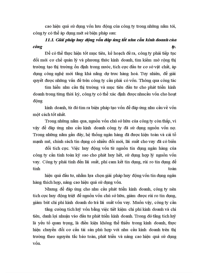 image for page Một số biện pháp nâng cao hiệu quả sử dụng vốn kinh doanh tại Công ty Tạp phẩm và bảo hộ lao động