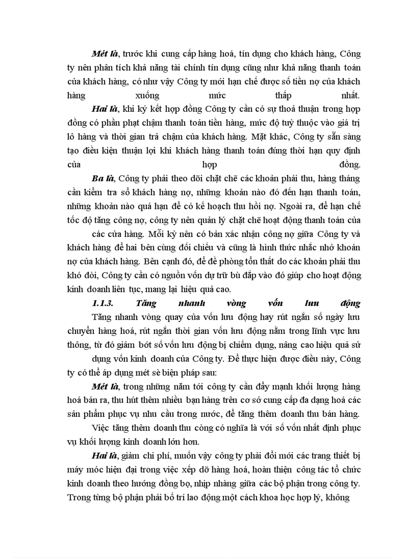 image for page Một số biện pháp nâng cao hiệu quả sử dụng vốn kinh doanh tại Công ty Tạp phẩm và bảo hộ lao động