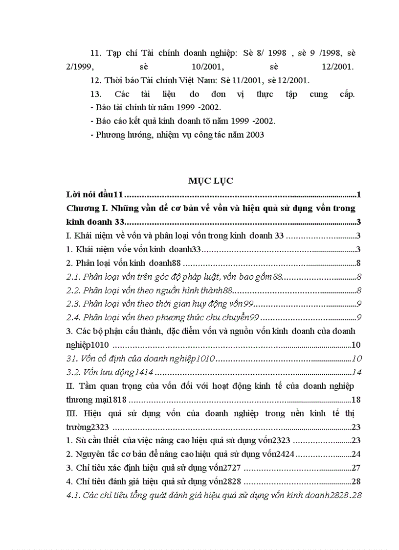 image for page Một số biện pháp nâng cao hiệu quả sử dụng vốn kinh doanh tại Công ty Tạp phẩm và bảo hộ lao động