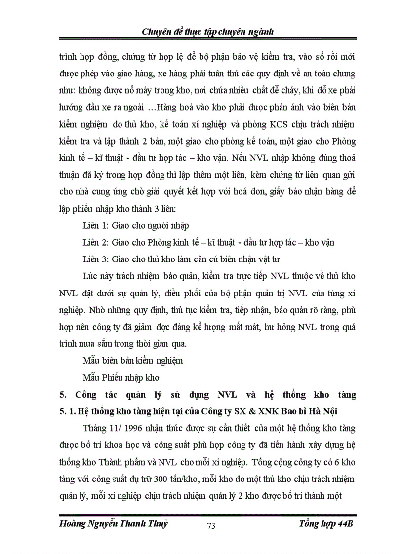 image for page Quản trị cung ứng NVL tại công ty Công ty SX & XNK Bao bì Hà Nội