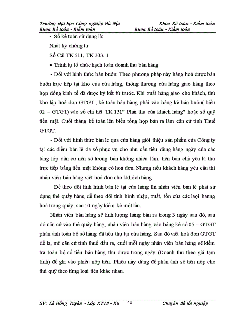 image for page Kế toán bán hàng và xác định kết quả bán hàng trong Công ty cổ phần cao su Sao Vàng