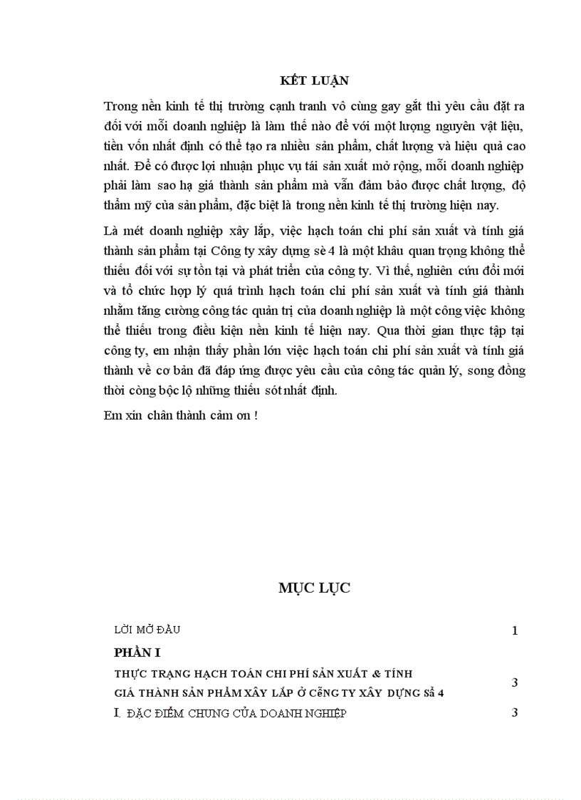image for page Hoàn thiện hạch toán chi phí sản xuất và tính giá thành sản phẩm xây lắp tại Công ty Xây dựng số 4 – Hà Nội