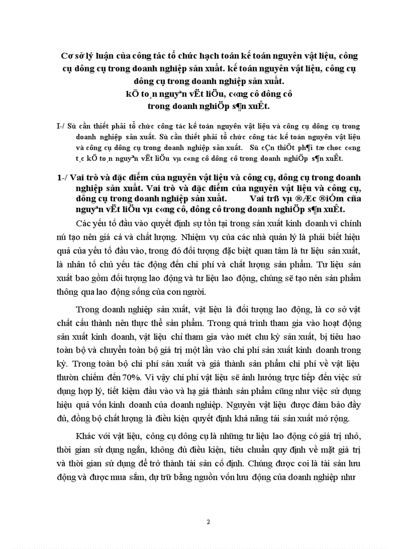 image for page Kế toán Vật liệu và Công cụ, dụng cụ ở Công ty Thiết bị đo điện