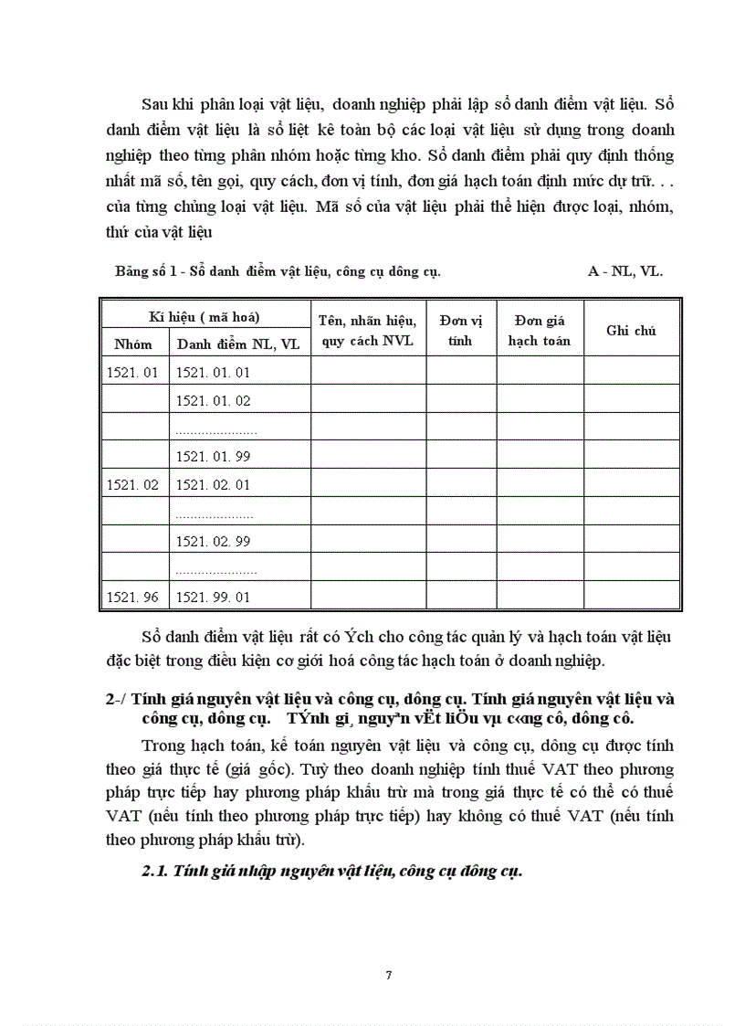 image for page Kế toán Vật liệu và Công cụ, dụng cụ ở Công ty Thiết bị đo điện