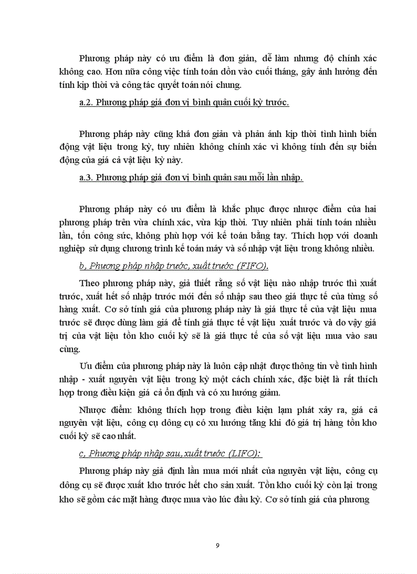 image for page Kế toán Vật liệu và Công cụ, dụng cụ ở Công ty Thiết bị đo điện
