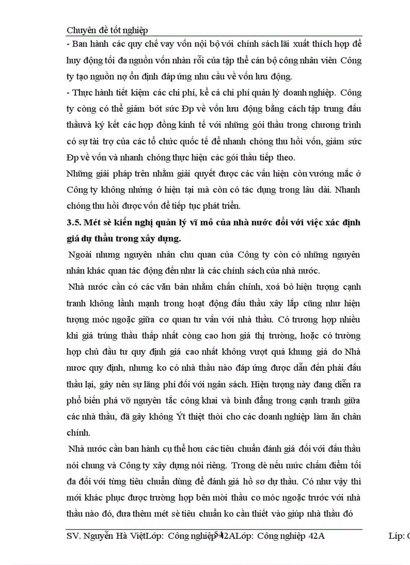 image for page Vấn đề lập giá dự thầu xây lắp tại Công ty xây dựng Thăng long