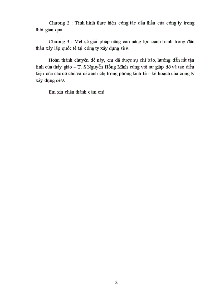 image for page Một số giải pháp nâng cao năng lực cạnh tranh trong đấu thầu quốc tế xây lắp tại công ty xây dựng số 9 - Tổng công ty xây dựng VINACONEX