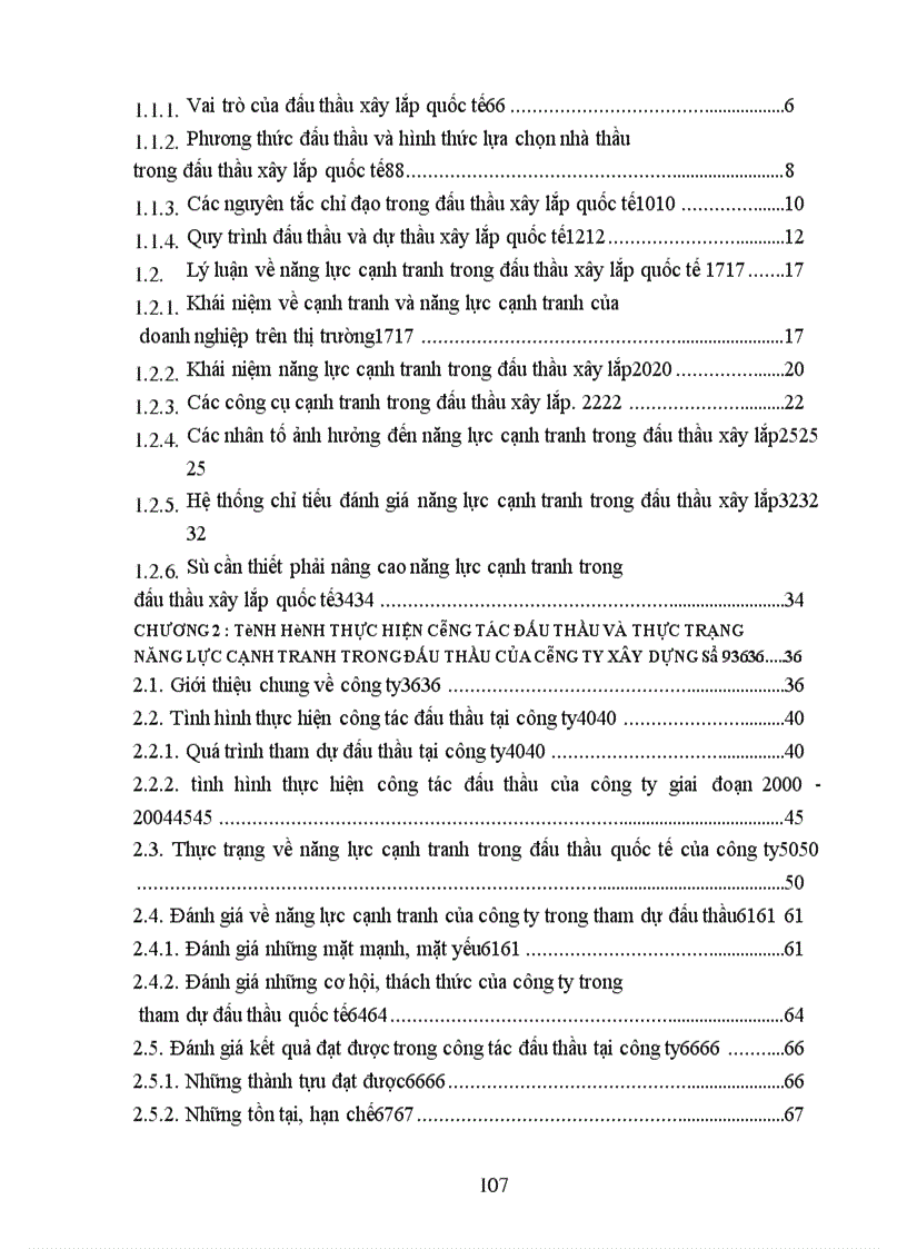 image for page Một số giải pháp nâng cao năng lực cạnh tranh trong đấu thầu quốc tế xây lắp tại công ty xây dựng số 9 - Tổng công ty xây dựng VINACONEX