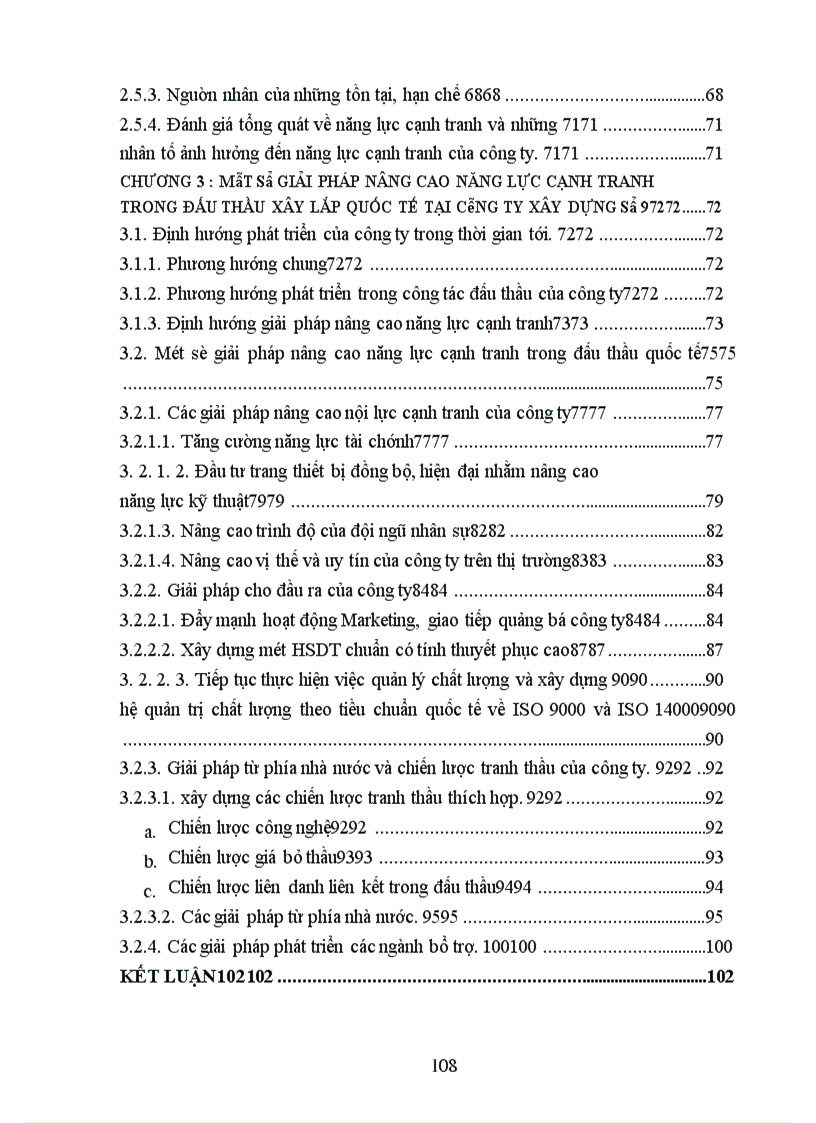 image for page Một số giải pháp nâng cao năng lực cạnh tranh trong đấu thầu quốc tế xây lắp tại công ty xây dựng số 9 - Tổng công ty xây dựng VINACONEX