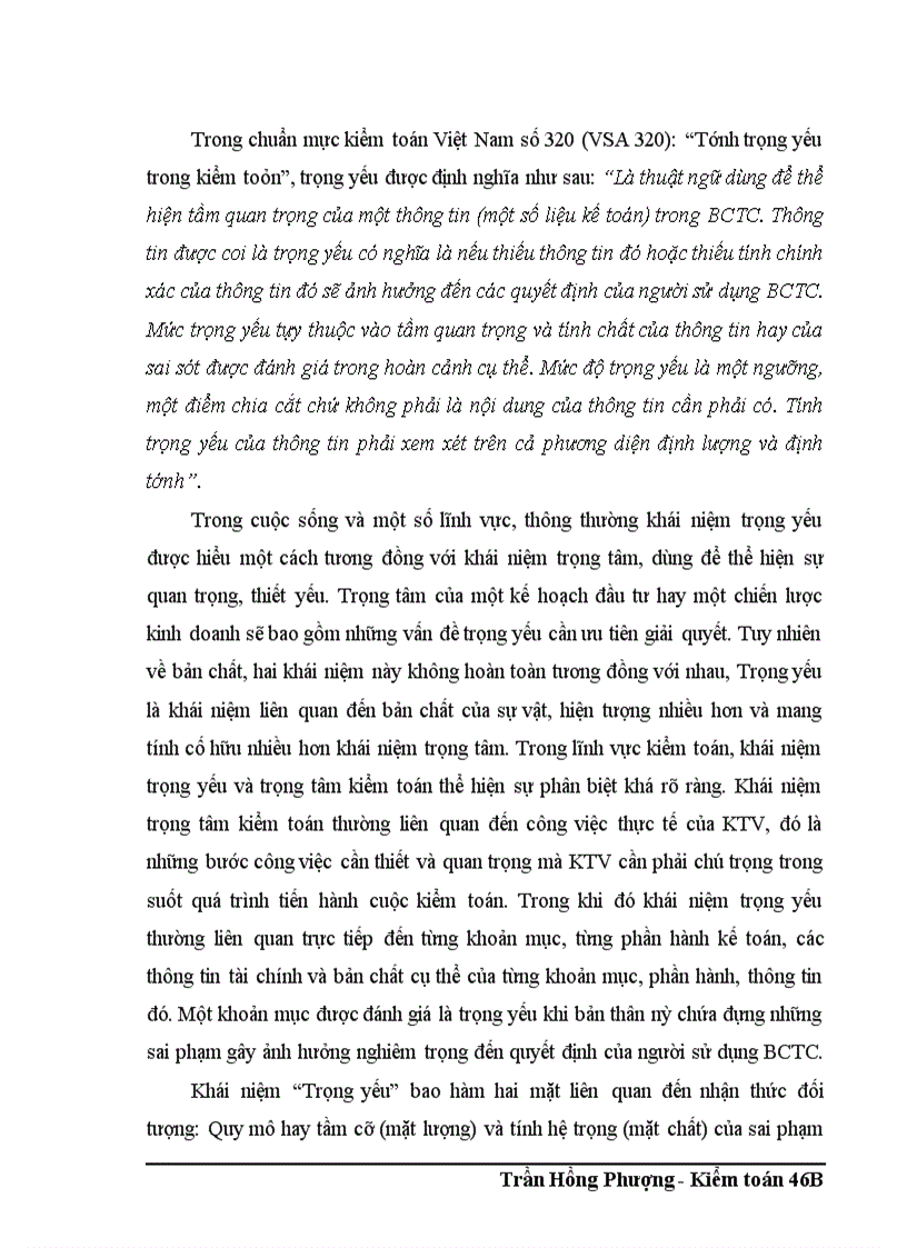 image for page Đánh giá trọng yếu và rủi ro kiểm toán trong giai đoạn lập kế hoạch kiểm toán BCTC