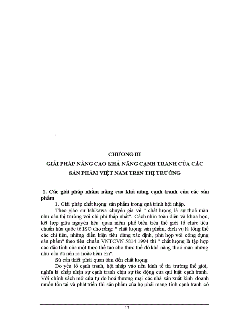 image for page Biện pháp nâng cao khả năng cạnh tranh của các sản phẩm Việt Nam trên thị trường