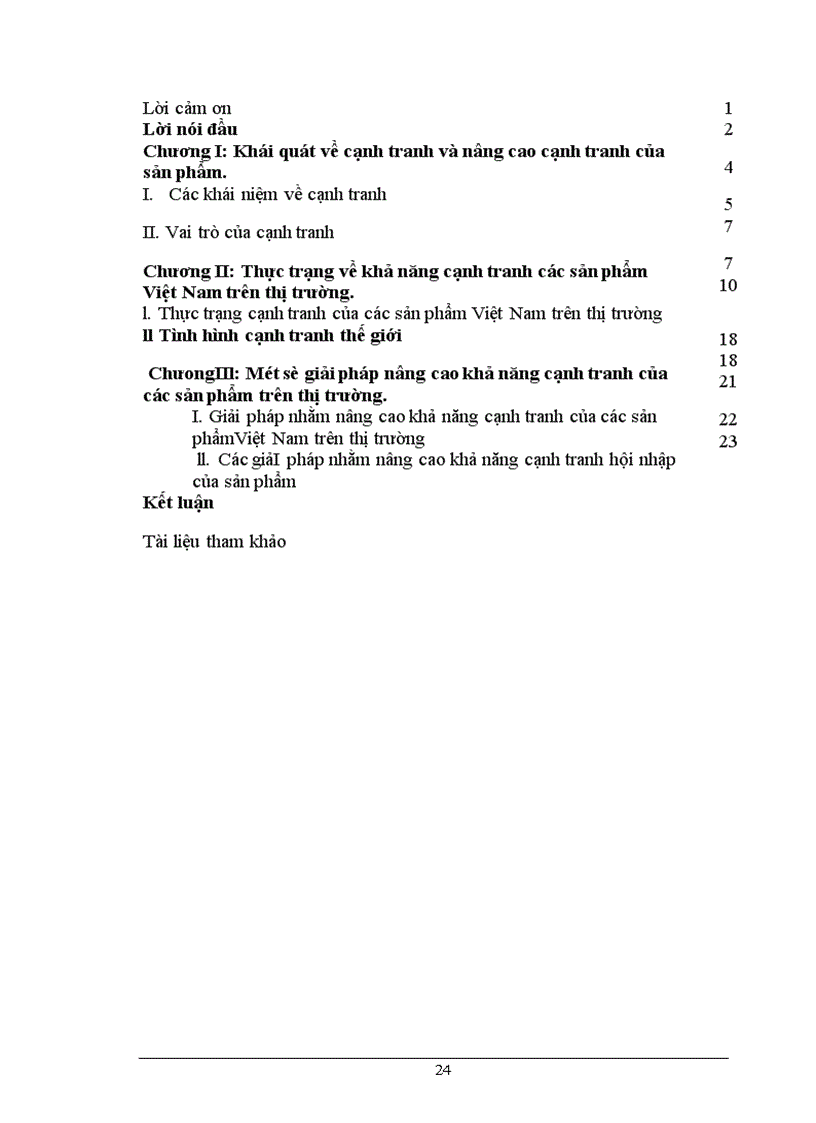 image for page Biện pháp nâng cao khả năng cạnh tranh của các sản phẩm Việt Nam trên thị trường