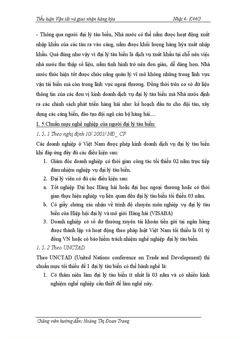 image for page Đại lý tàu biển và phát triển hoạt động đại lý tàu biển ở cảng Hải Phòng