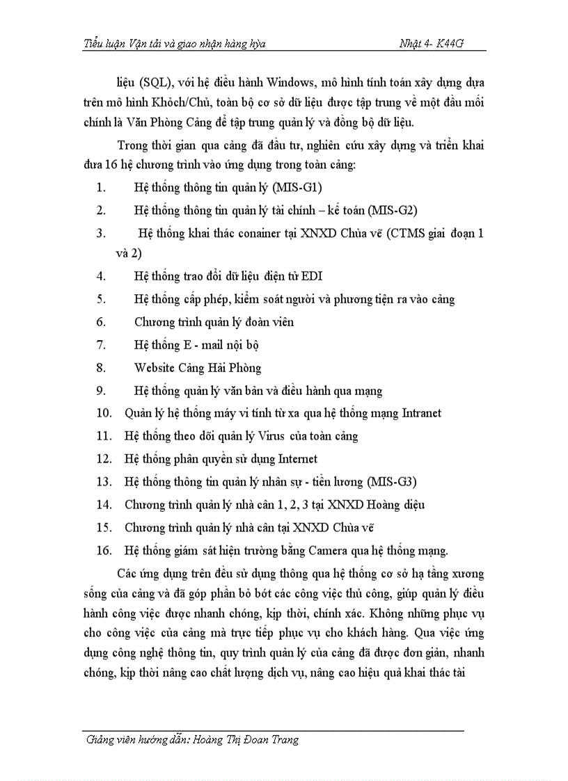 image for page Đại lý tàu biển và phát triển hoạt động đại lý tàu biển ở cảng Hải Phòng