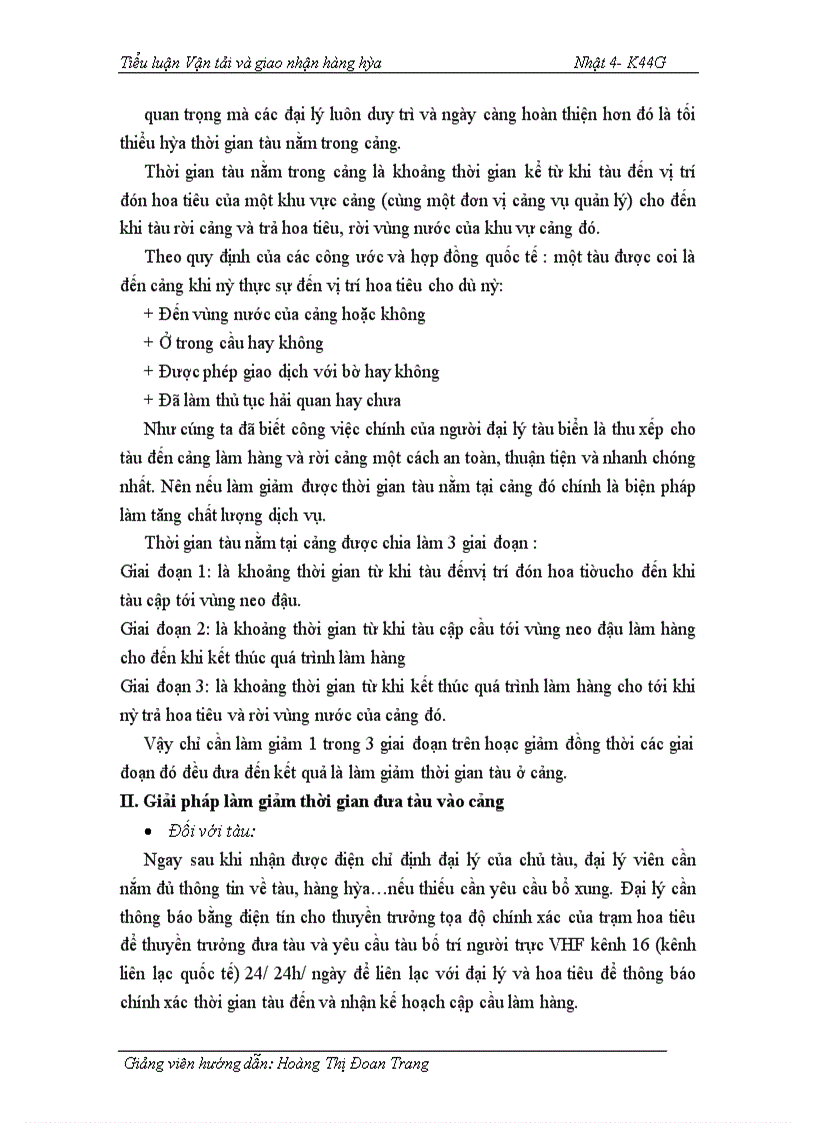 image for page Đại lý tàu biển và phát triển hoạt động đại lý tàu biển ở cảng Hải Phòng