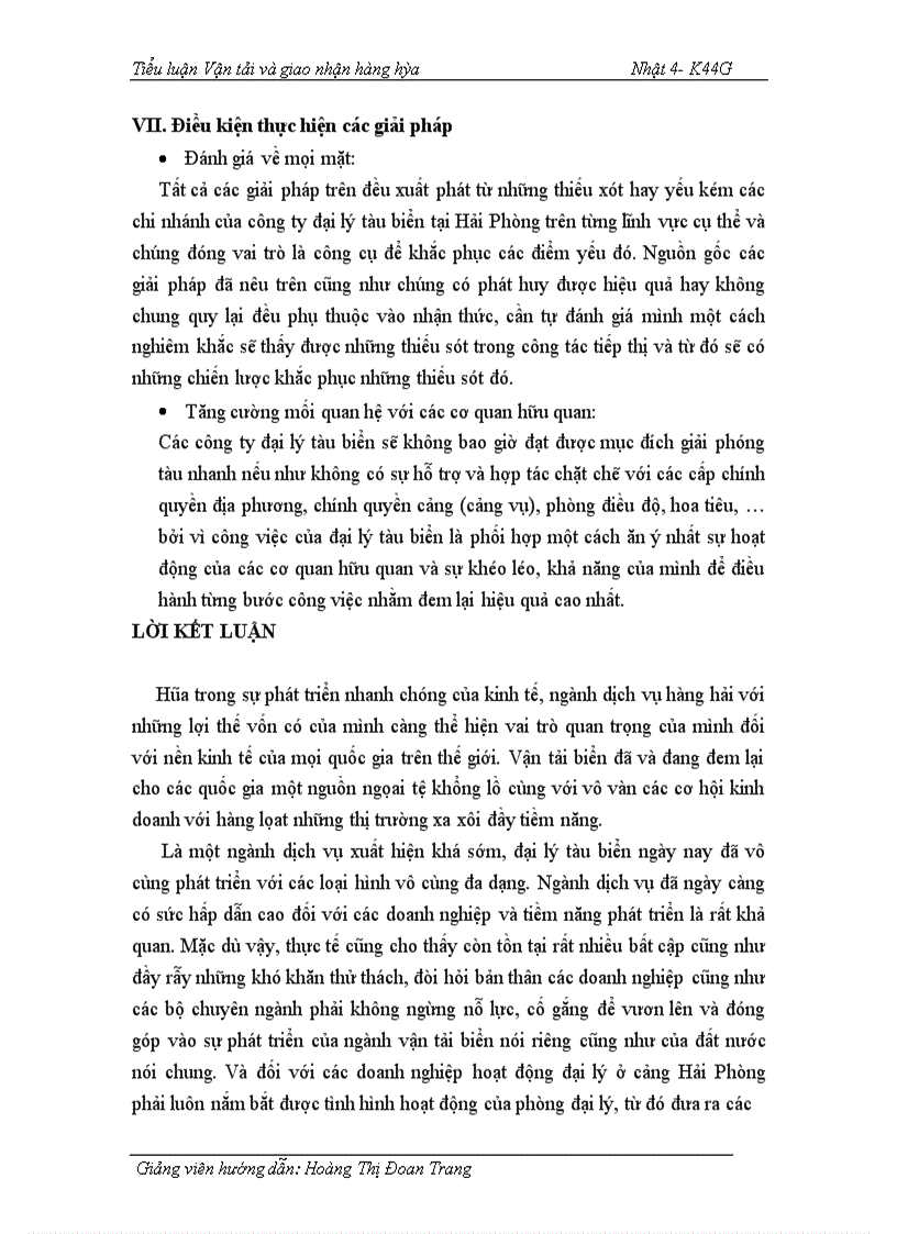 image for page Đại lý tàu biển và phát triển hoạt động đại lý tàu biển ở cảng Hải Phòng