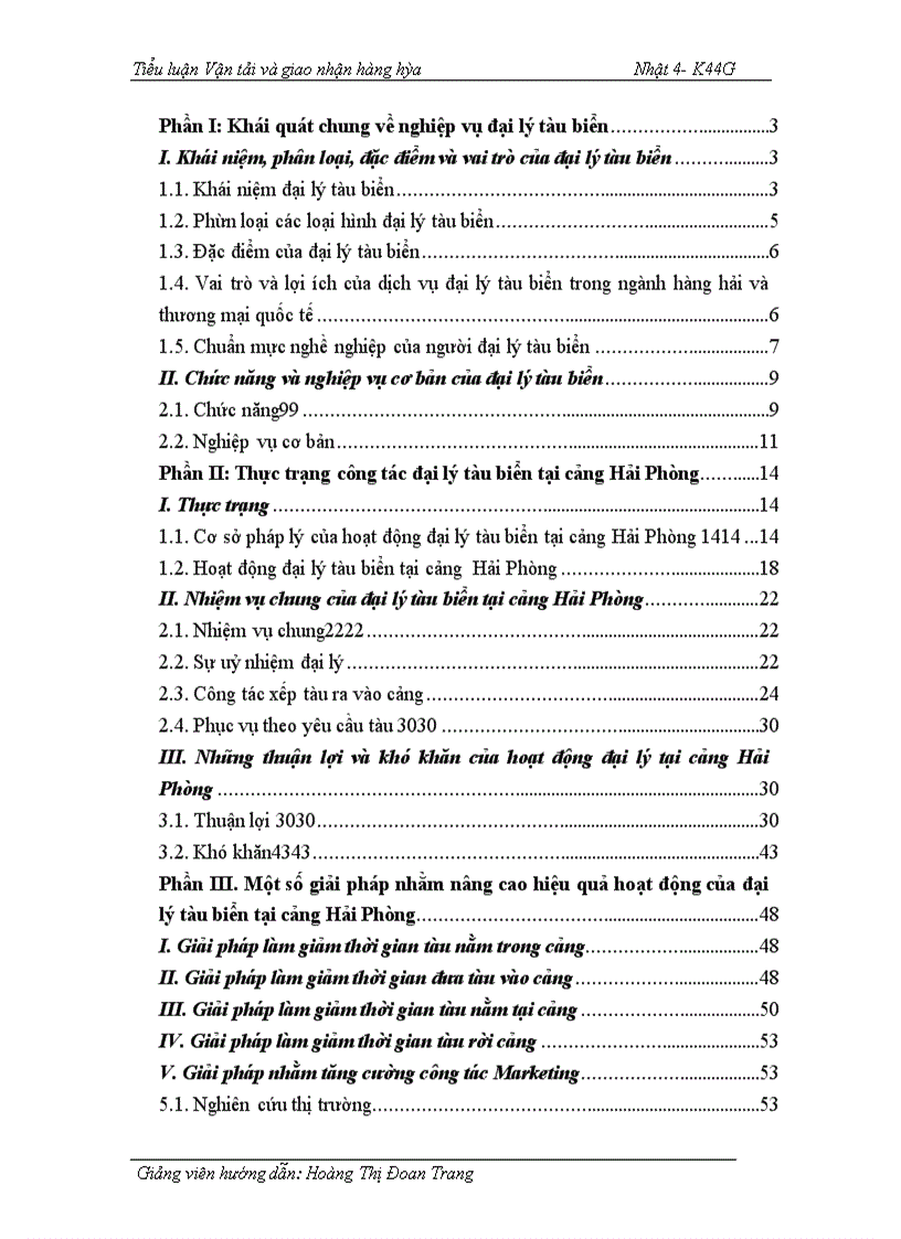 image for page Đại lý tàu biển và phát triển hoạt động đại lý tàu biển ở cảng Hải Phòng