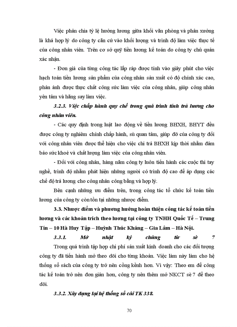 image for page Kế toán tiền lương và các khoản trích theo lương tại công ty