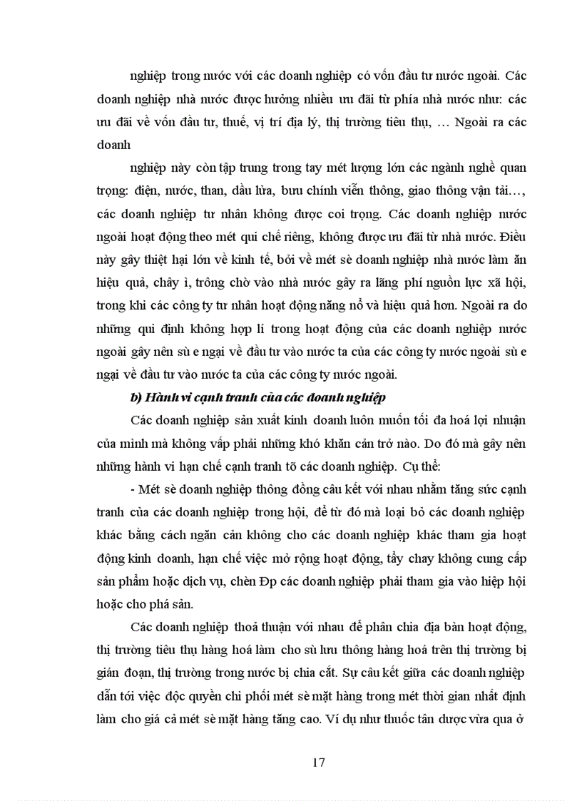 image for page Cạnh tranh trong nền kinh tế thị trường ở Việt Nam