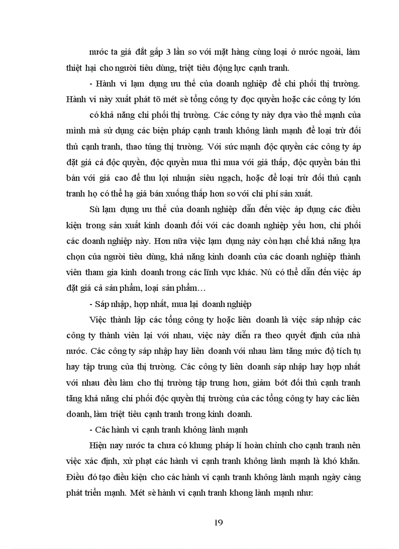 image for page Cạnh tranh trong nền kinh tế thị trường ở Việt Nam