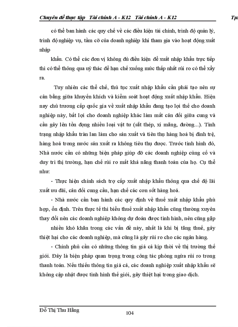 image for page Giải pháp nhằm hoàn thiện hoạt động thanh toán quốc tế tại NHNo & PTNT Việt Nam.