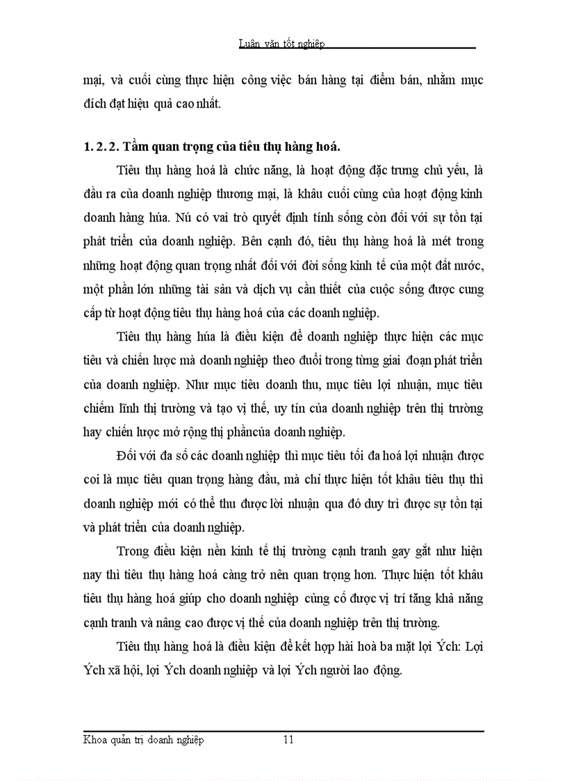 image for page Những lý luận cơ bản về quản trị tiêu thụ hàng hoá trong doanh nghiệp