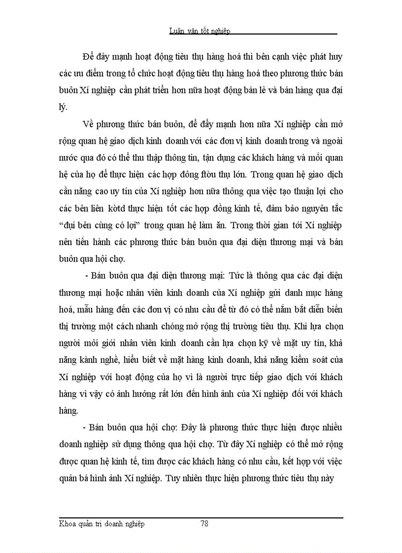 image for page Những lý luận cơ bản về quản trị tiêu thụ hàng hoá trong doanh nghiệp