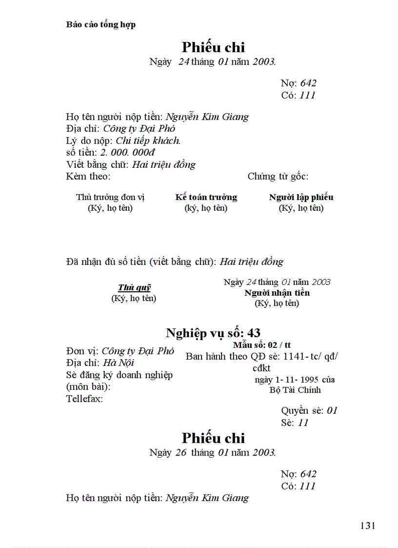 image for page Báo cáo thực tập tại Công ty Đại Phú