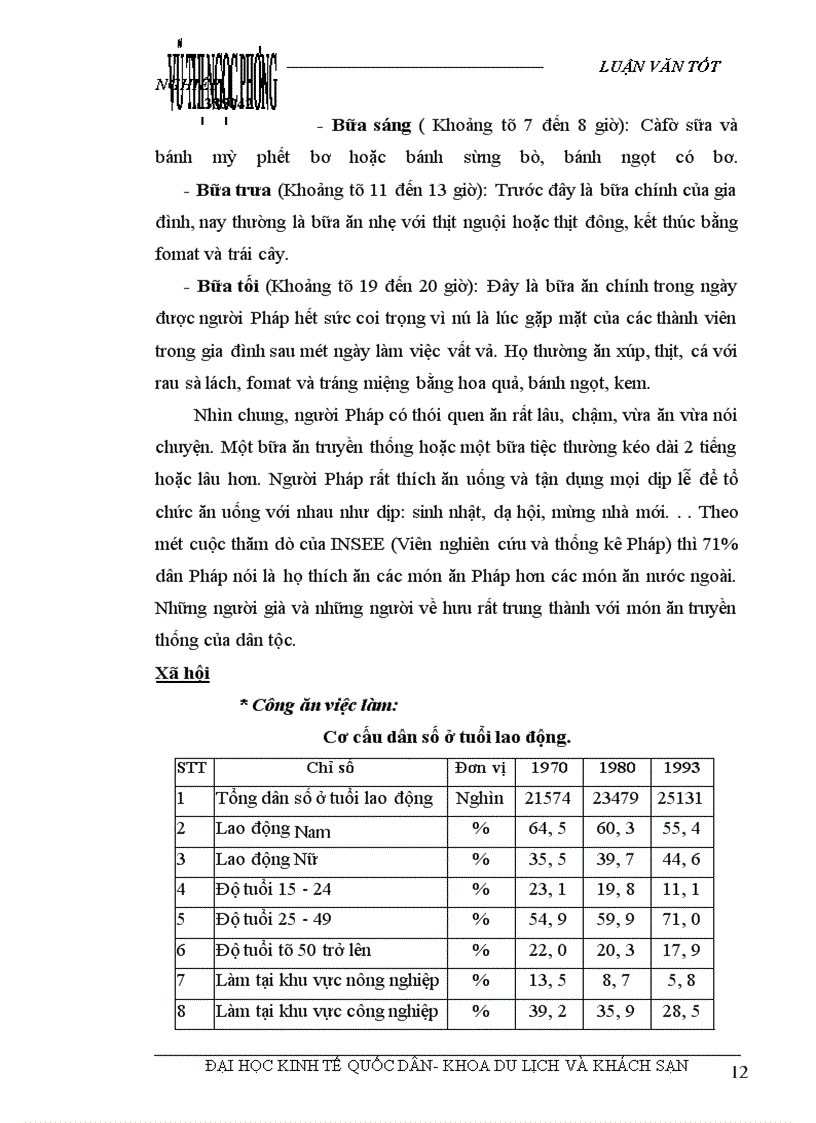 image for page Các giải pháp nhằm duy trì và mở rộng thị trường khách du lịch là người Pháp của Công ty du lịch Việt Nam tại Hà Nội