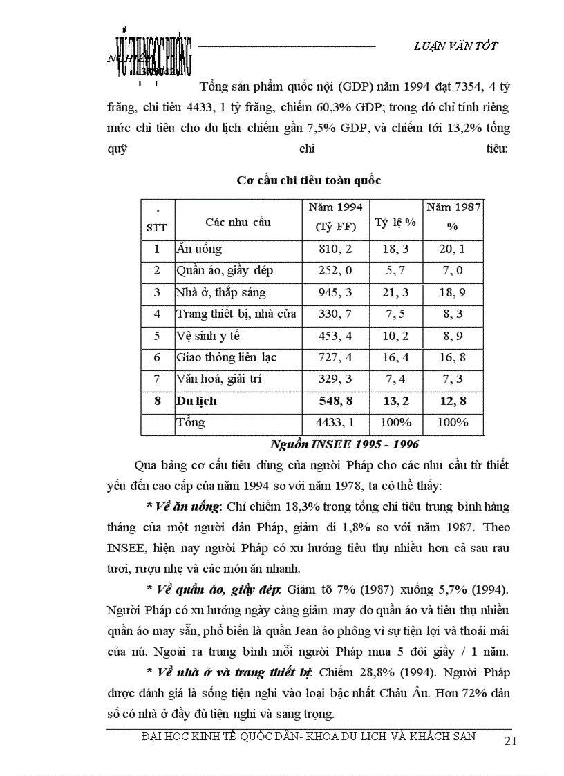 image for page Các giải pháp nhằm duy trì và mở rộng thị trường khách du lịch là người Pháp của Công ty du lịch Việt Nam tại Hà Nội
