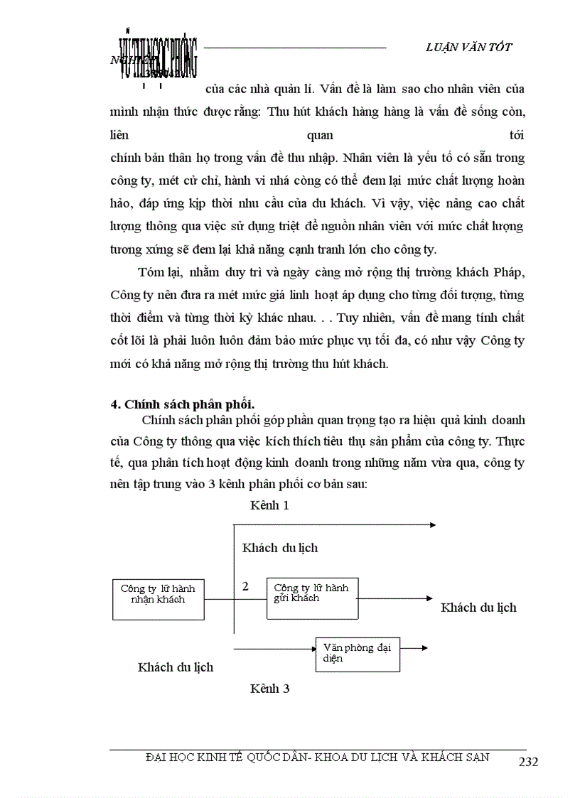 image for page Các giải pháp nhằm duy trì và mở rộng thị trường khách du lịch là người Pháp của Công ty du lịch Việt Nam tại Hà Nội