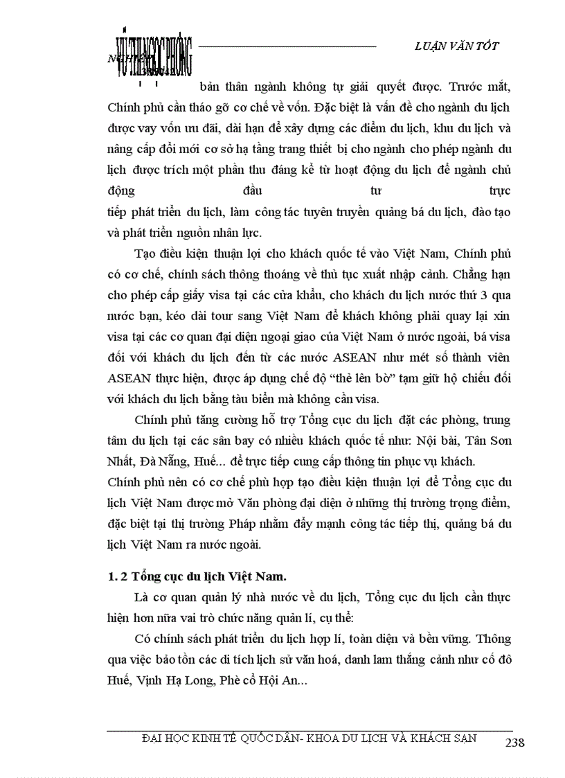 image for page Các giải pháp nhằm duy trì và mở rộng thị trường khách du lịch là người Pháp của Công ty du lịch Việt Nam tại Hà Nội