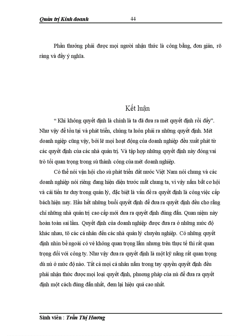 image for page Kỹ năng ra quyết định trong doanh nghiệp