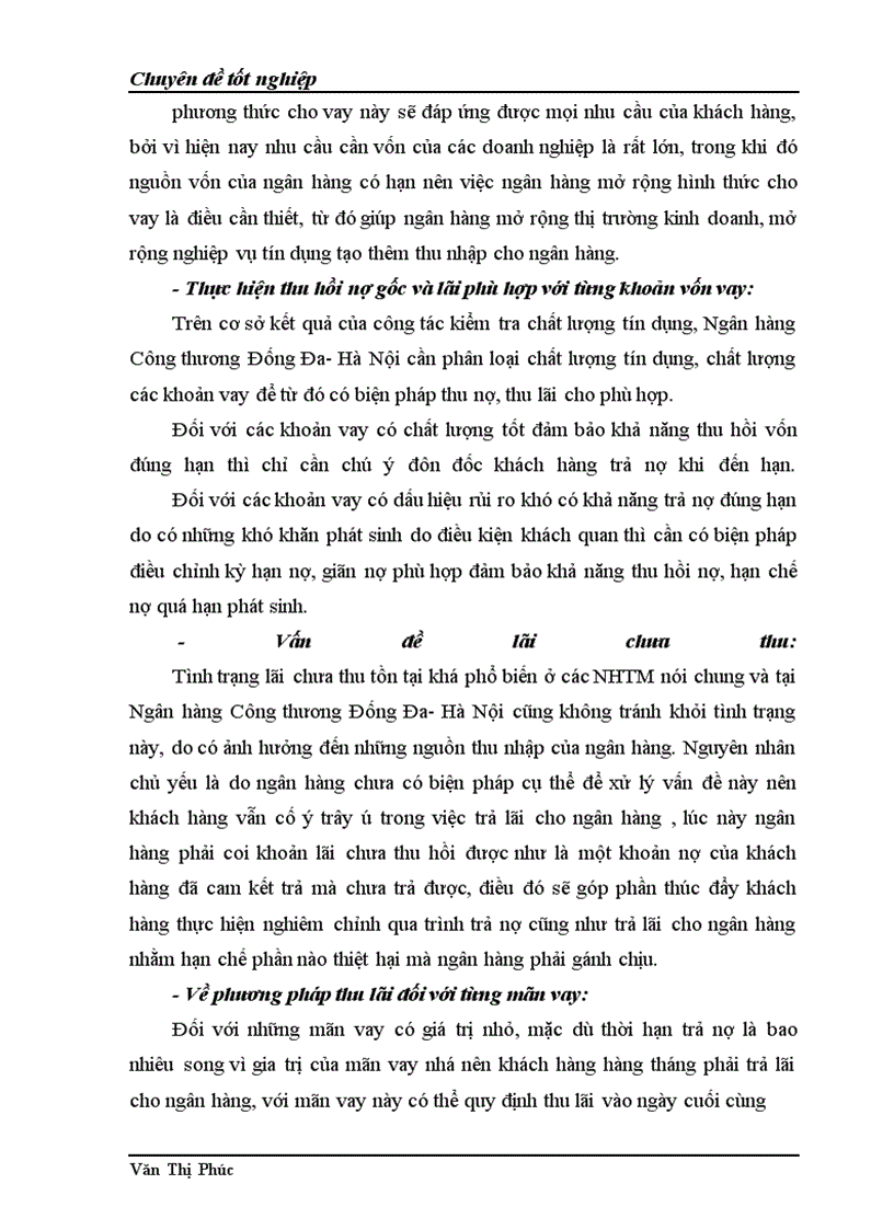 image for page Một số giải pháp nhằm hoàn thiện nghiệp vụ kế toán cho vay tại chi nhánh Ngân hàng Công thương Đống Đa - Hà Nội
