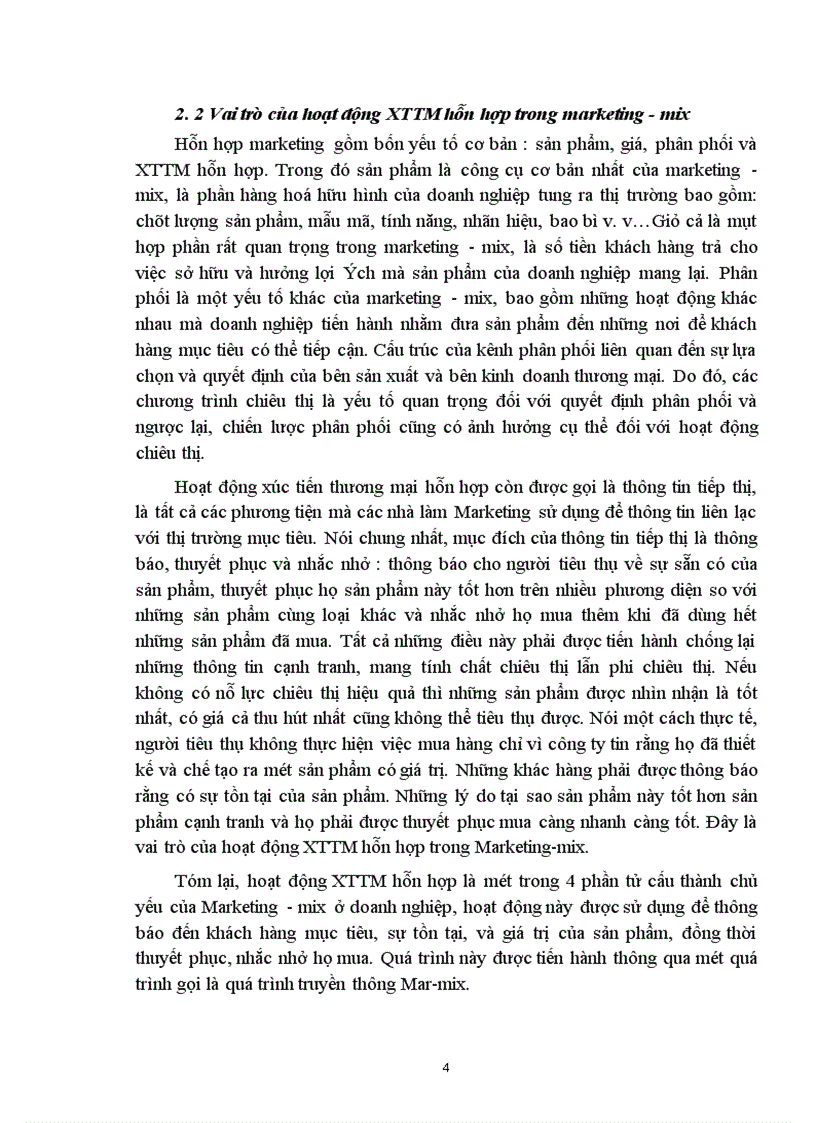 image for page Hoàn thiện công nghệ Marketing xúc tiến thương mại hỗn hợp của công ty TNHH Trần Liên Thịnh