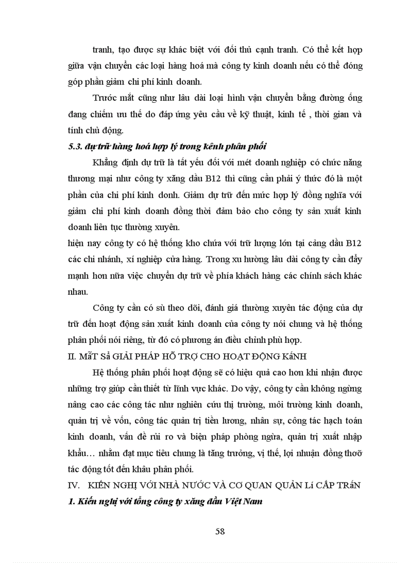 image for page Giải pháp hoàn thiện hệ thống kênh phân phối sản phẩm (xăng dầu, dầu mỡ nhờn, gas và phụ kiện) tại công ty xăng dầu B12