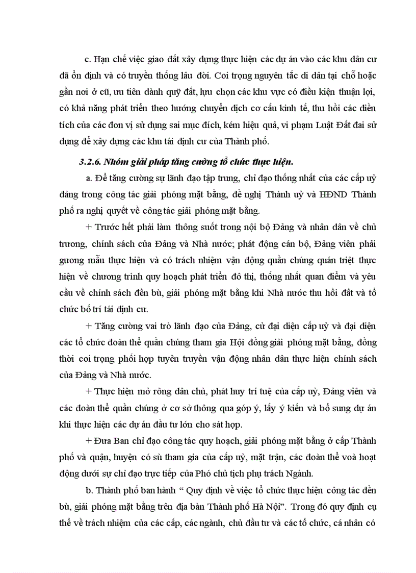 image for page Một số giải pháp chủ yếu nhằm đẩy nhanh công tác giải phóng mặt bằng trong thực hiện các dự án đầu tư trên địa bàn Thành phố Hà Nội