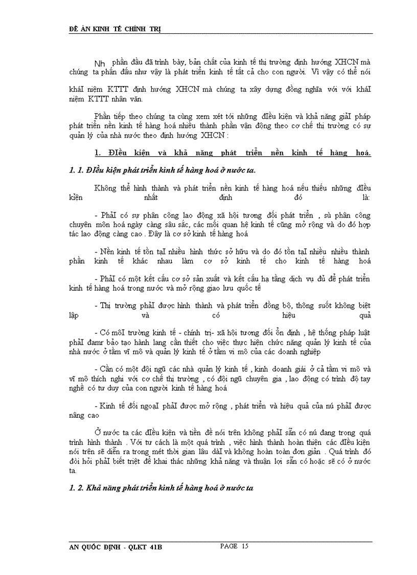 image for page Phân tích giải pháp phát triển kinh tế thị trường định hướng xã hội chủ nghĩa việt nam Giáo viên hướng dẫn