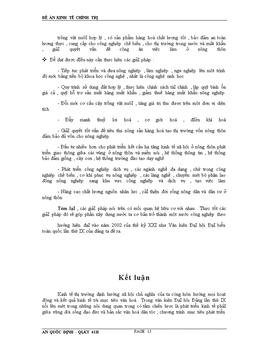 image for page Phân tích giải pháp phát triển kinh tế thị trường định hướng xã hội chủ nghĩa việt nam Giáo viên hướng dẫn