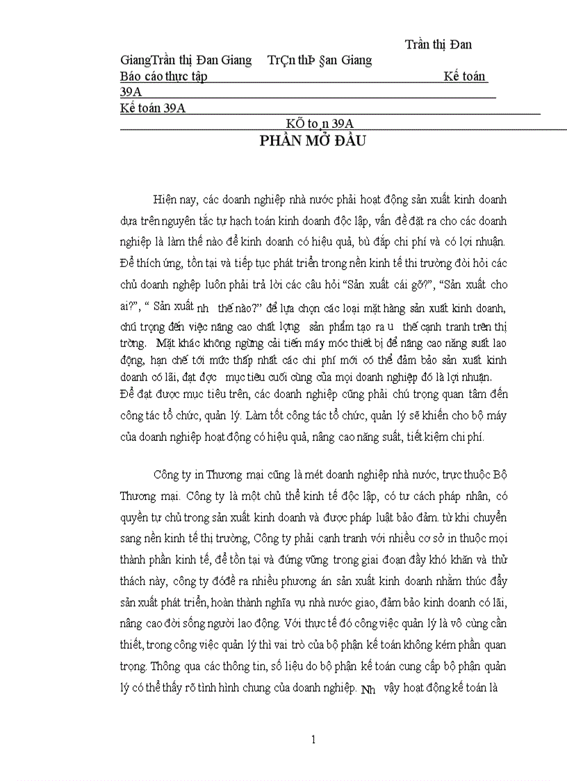 image for page Báo cáo đặc điểm tình hình hoạt động sản xuất kinh doanh của Công ty in Thương mại