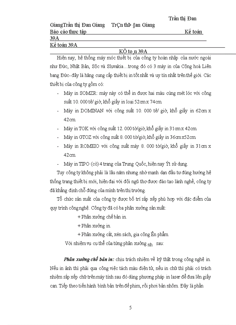 image for page Báo cáo đặc điểm tình hình hoạt động sản xuất kinh doanh của Công ty in Thương mại
